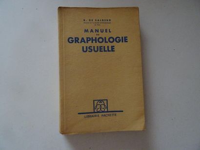 null « Manuel de graphologie », R. de Salberg ; Ed. Librairie Hachette, post 1901,...