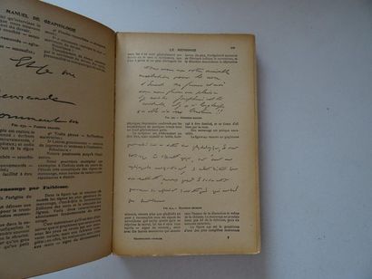 null « Manuel de graphologie », R. de Salberg ; Ed. Librairie Hachette, post 1901,...