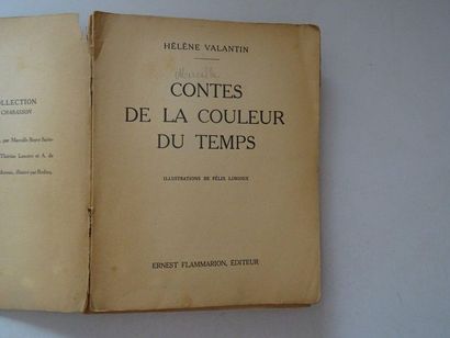 null « Contes de la couleur du temps », Hélène Valantin ; Ed. Ernest Flammarion,...