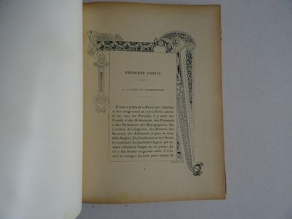 null « Aventures merveilleuses de Huon de Bordeaux », G. Paris ; Ed. Didot, 1904,...