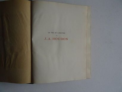 null « La vie et l’œuvre de Houdon » [tome I et II], Georges Giacommetti ; Ed. A....