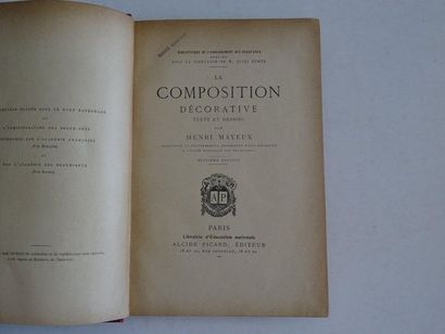 null « La composition décorative », Henri Mayeux ; Ed. Alcide Picard éditeur, sans...