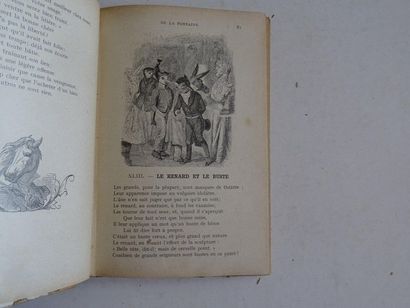 null « Fables de la Fontaine », Jean de la Fontaine ; Ed. Librairie Garnier Frère,...