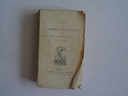 null « Les diaboliques : Les six premières », J.Barbey d’Aurevilly ; Ed. Librairie...