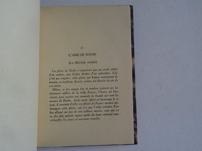 null « Triptyque d’âmes : Chopin Rodin, Barbey d’Aurevilly », Jean de Bonnefon ;...