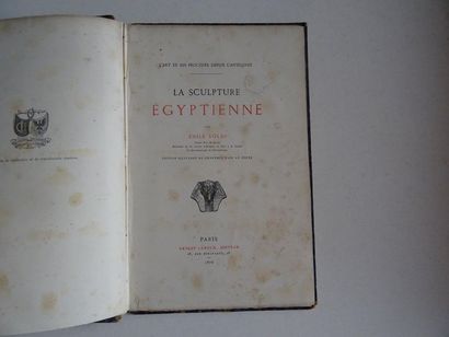 null « La sculpture égyptienne », Emile Soldi ; Ed. Ernest Leroux , 1876, 128 p....