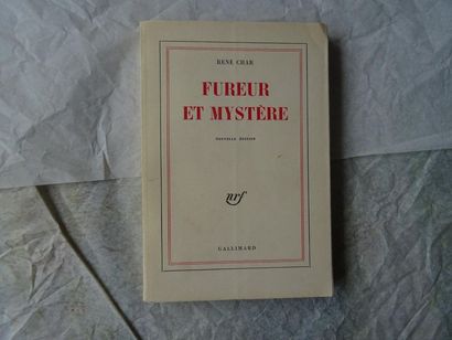 null « Fureur et mystère », René Char ; Ed. Gallimard, 1967, 248 p. (couverture présentant...
