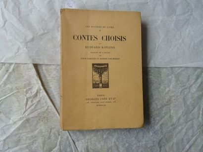 null « Contes choisis », Rudyard Kipling ; Ed. Georges Crès et Cie, 1918, 298p. (couverture...