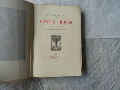 null « Contes choisis », Rudyard Kipling ; Ed. Georges Crès et Cie, 1918, 298p. (couverture...
