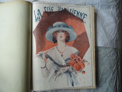 null « La vie Parisienne » [revue n ° 26 au 51, manque le 37 et 43], Œuvre collective...