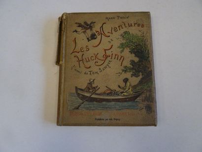 null « Les aventures de Huck Finn, l’amie de Tom Sawyer », Mark Twain ; Ed. Bibliothèque...