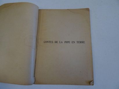 null « Contes de la pipe en terre », Pierre Marc Orlan ; Ed. Editions moderne-Librairie...