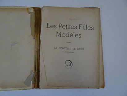 null « Les petites filles modèles », La comtesse de Ségur ; Ed. E.R.T Paris, sans...