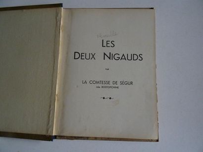null « Les deux nigauds », Comtesse de Ségur ; Ed. René Touret, sans date, 144 p....