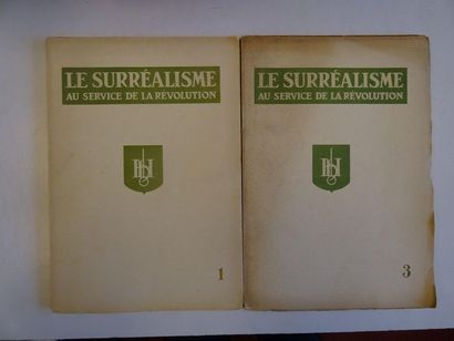 null « Le surréalisme au service de la révolution » [revue n°1 et 3], Œuvre collective...