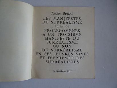 null « Les manifestes du surréalisme / Prolégomènes à un troisième manifeste du surréalisme...