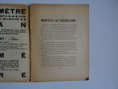 null « Manomètre » [revue n°7], Œuvre collective sous la direction de Emile Malespine ;...