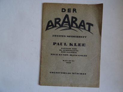 null « Der Ararat » [catalogue d’exposition], Œuvre collective sous la direction...