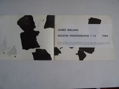 null « Gelatin photographs 1-12 », James Welling ; Ed. CEPA, 1984, 12 p. (pages présentant...