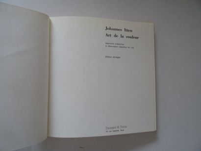 null « Arts de la couleur », Johannes Itten ; Ed. Dessain et Tolra, 1973, 96 p. (jaquette...