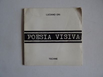 null « Poesia visiva », Luciano Ori ; Ed. Techne, 1972, 48 p. (couverture présentant...