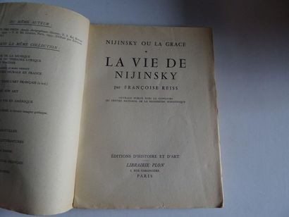 null « La vie de Nijinsky », Francoise Reiss ; Ed. Editions d’histoire et d’art /...