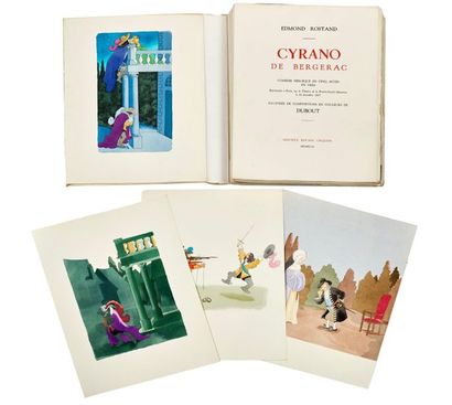 ROSTAND Edmond 
Cyrano de Bergerac. Maurice Rouam publisher Orleans 1947. Limited...