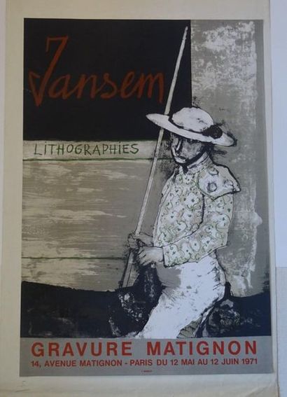 « Jansem : lithographies », Gravure Matignon,...