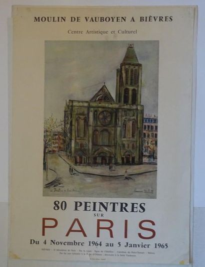 « 80 peintres sur Paris », Moulin de Vauboyen...
