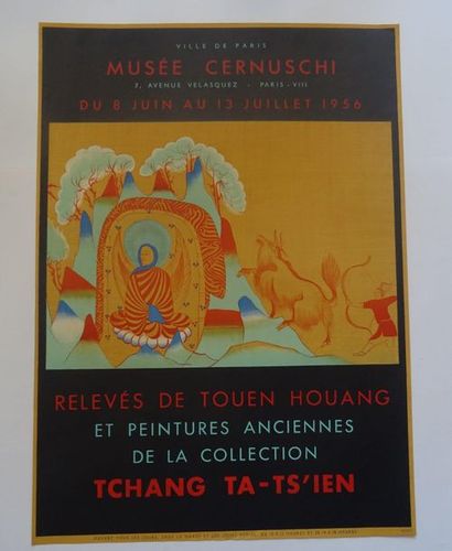 null "Relevés de Touen Houang et peintures ancienne de la collection Tchang Tat'sien",...