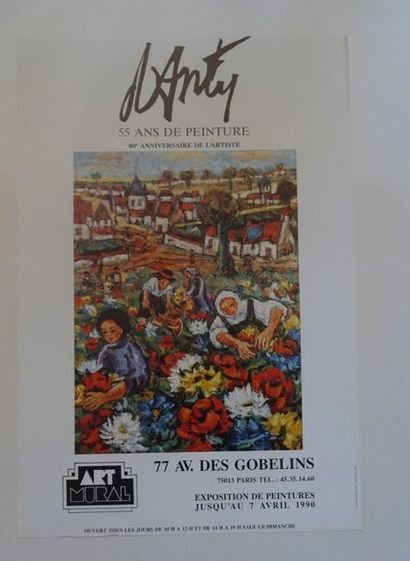 « D’Anty : 55 ans de peinture », Art Mural,...