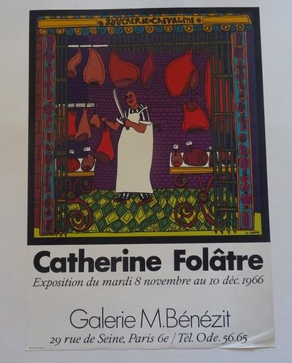 « Catherine Folâtre », Galerie M. Benezit,...