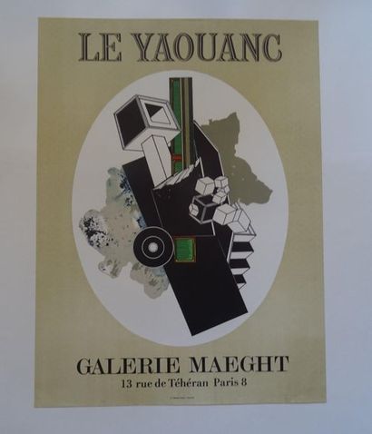 null « Le Yaouang », Galerie Maeght ; Imp. Maeght éditeur, Arte Paris [65*48 cm],...