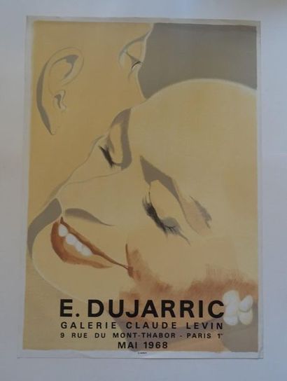 « E. Dujarric », Galerie Claude Levin, 1968 ;...