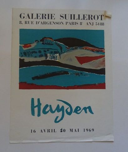« Hayden », Galerie Suillerot, 1969, [62*47.5...