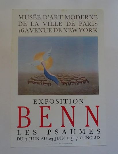 null « Exposition Benn : Les psaumes », Musée d’art moderne de la ville de Paris,...