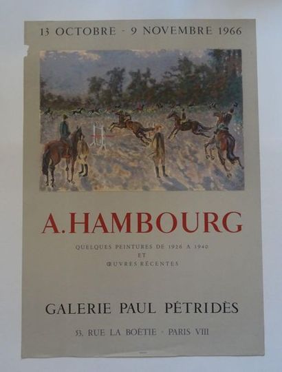 null « A.Hambourg : Quelques peintures de 1926 à 1940 et œuvres récentes », Galerie...