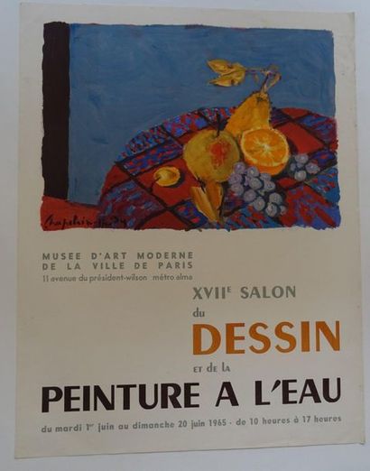 null « XVIIème salon du dessin et de la peinture à l’eau », Musée d’Art Moderne de...