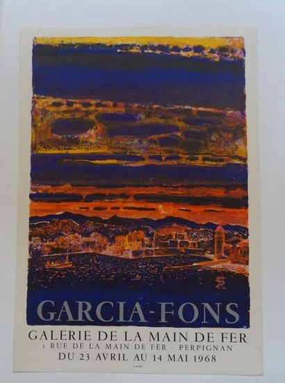 null « Garcia-Fons », Galerie de la main de fer, 1968 ; Imp. Mourlot, [66.5*46.5...