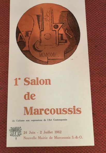 null "1 st salon de Marcoussis, du Cubisme aux expressions de l'Art Contemporain",...