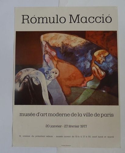 null "Rómulo Macció", Musée d'Art Moderne de la Ville de Paris, 1977; Imp. Presses...