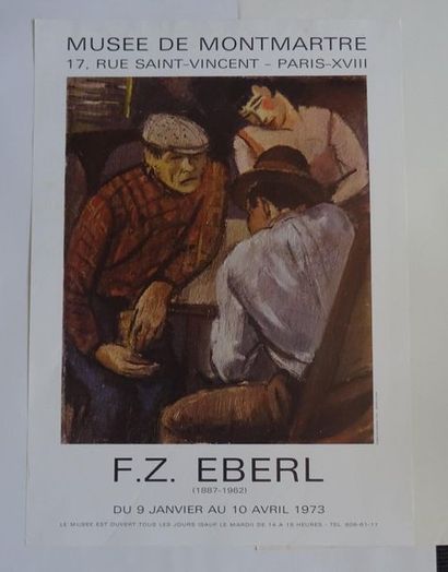 null « F.Z Ebel (1887-1962) », Musée de Montmartre ; Imp. Bussière Arts Graphiques,...
