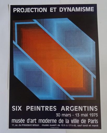 null « Projection et dynamisme : six peintres Argentins », Musée d’Art Moderne de...