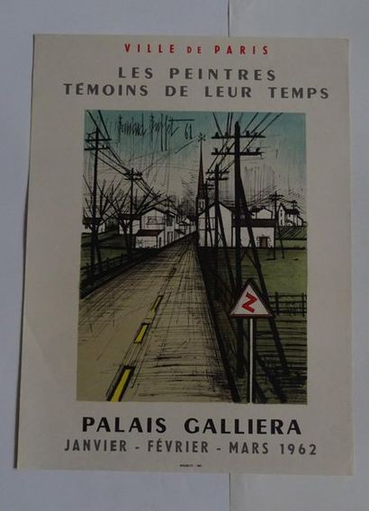 null « Les peintres témoins de leur temps », Palais Galliera, 1962 ; Imp. Mourlot,...