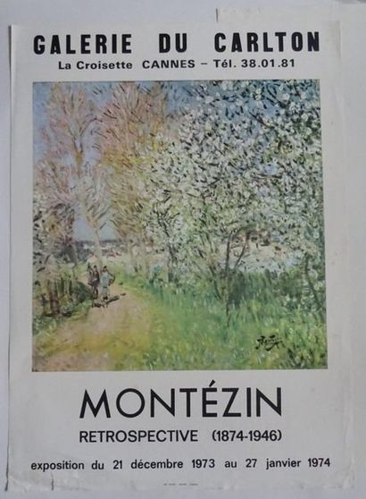 null « Montézin retrospective (1874-1946) », Galerie du Carlton, 1973 ; Imp. Offset,...
