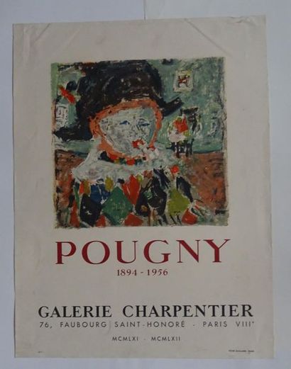  « Pougny 1894-1956 », Galerie Charpentier, 1961 ; Imp. René Guillard, [61.5*46.5...