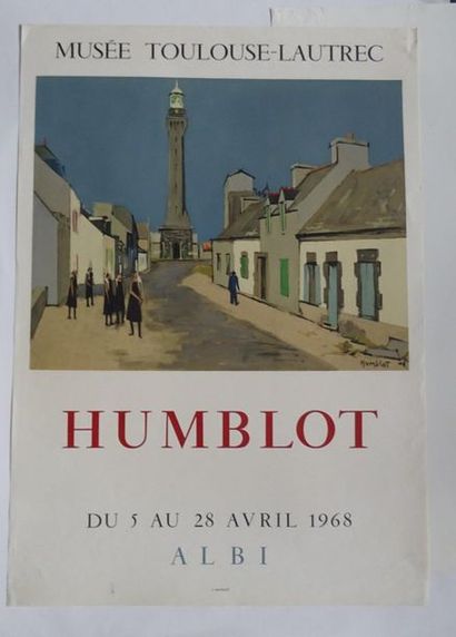 null « Humblot », Musée Toulouse-Lautrec, 1968 ; Imp. Mourlot, [73*51.5 cm], ( affiche...