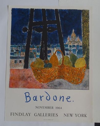 null « Bardone », Findlay galleries New-York, 1964 ; Imp. E et J Desjobert, [67.5*50...