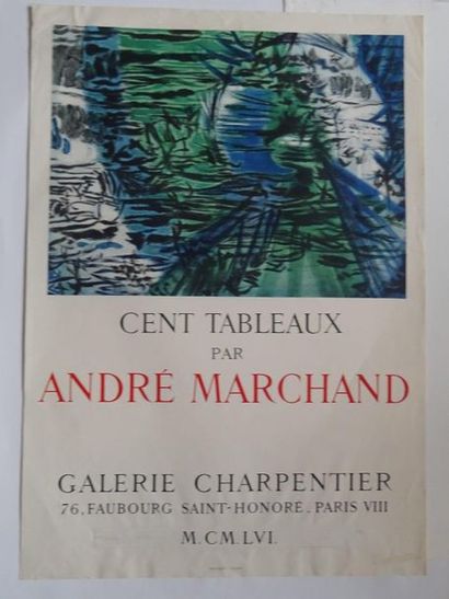 « Cent tableaux par André Marchand », Galerie...