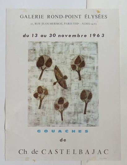 « Gouaches de Ch. De Castelbajac », Galerie...